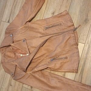 Jacket 100% polyurethane outer100% polyester